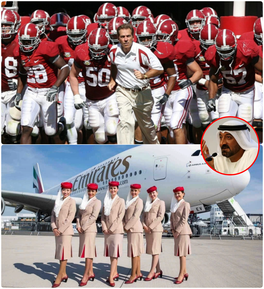 Cover Image for Emirates Airlines Strikes Historic Deal with Alabama Crimson Tide Football