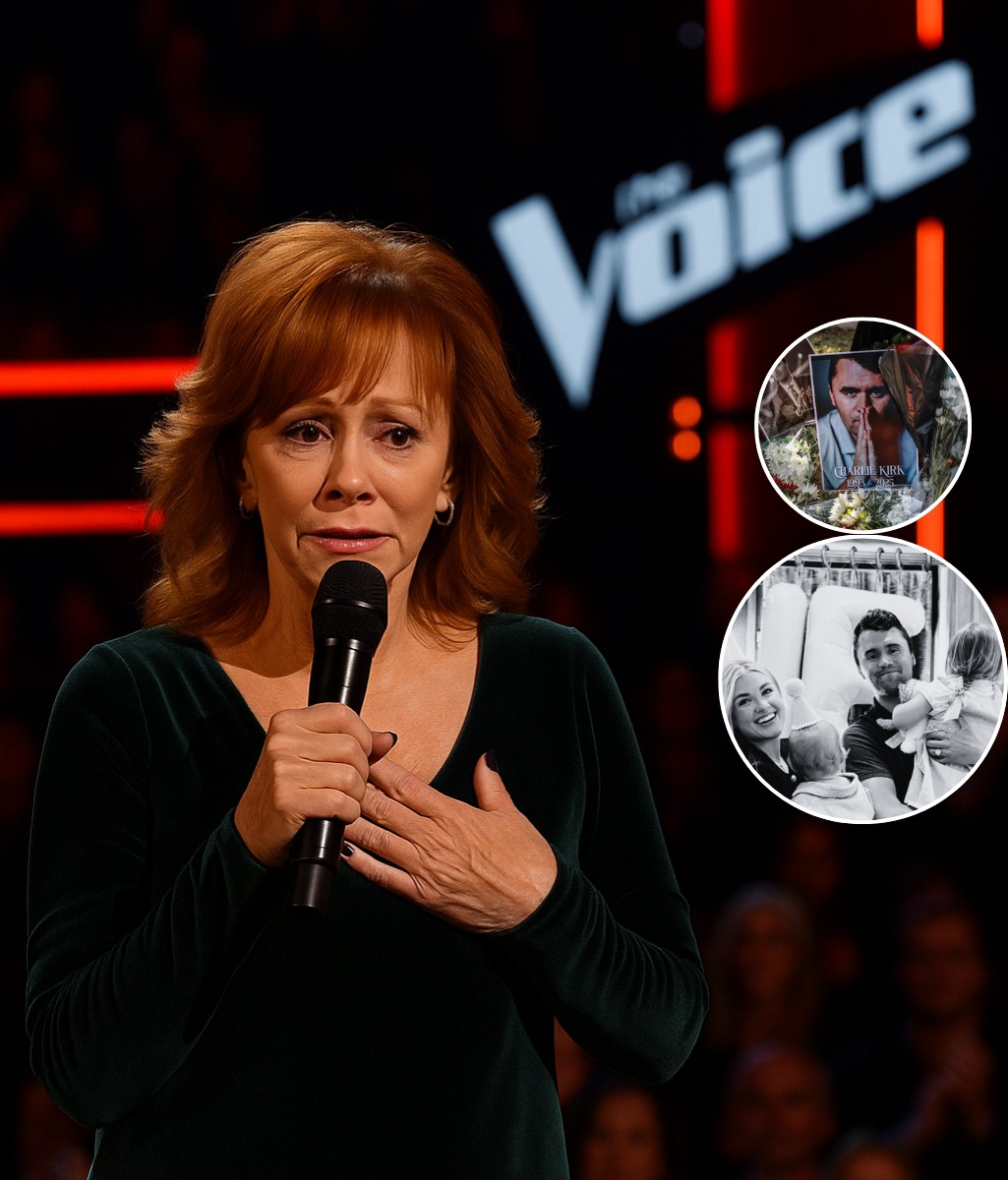 Cover Image for AN UNEXPECTED REVELATION ON THE VOICE: REBA MCENTIRE STUNS THE WORLD WITH AN EMOTIONAL PROMISE TO SUPPORT, ENCOURAGE, AND FINANCIALLY PROVIDE FOR CHARLIE KIRK’S WIDOW ANDCHILD