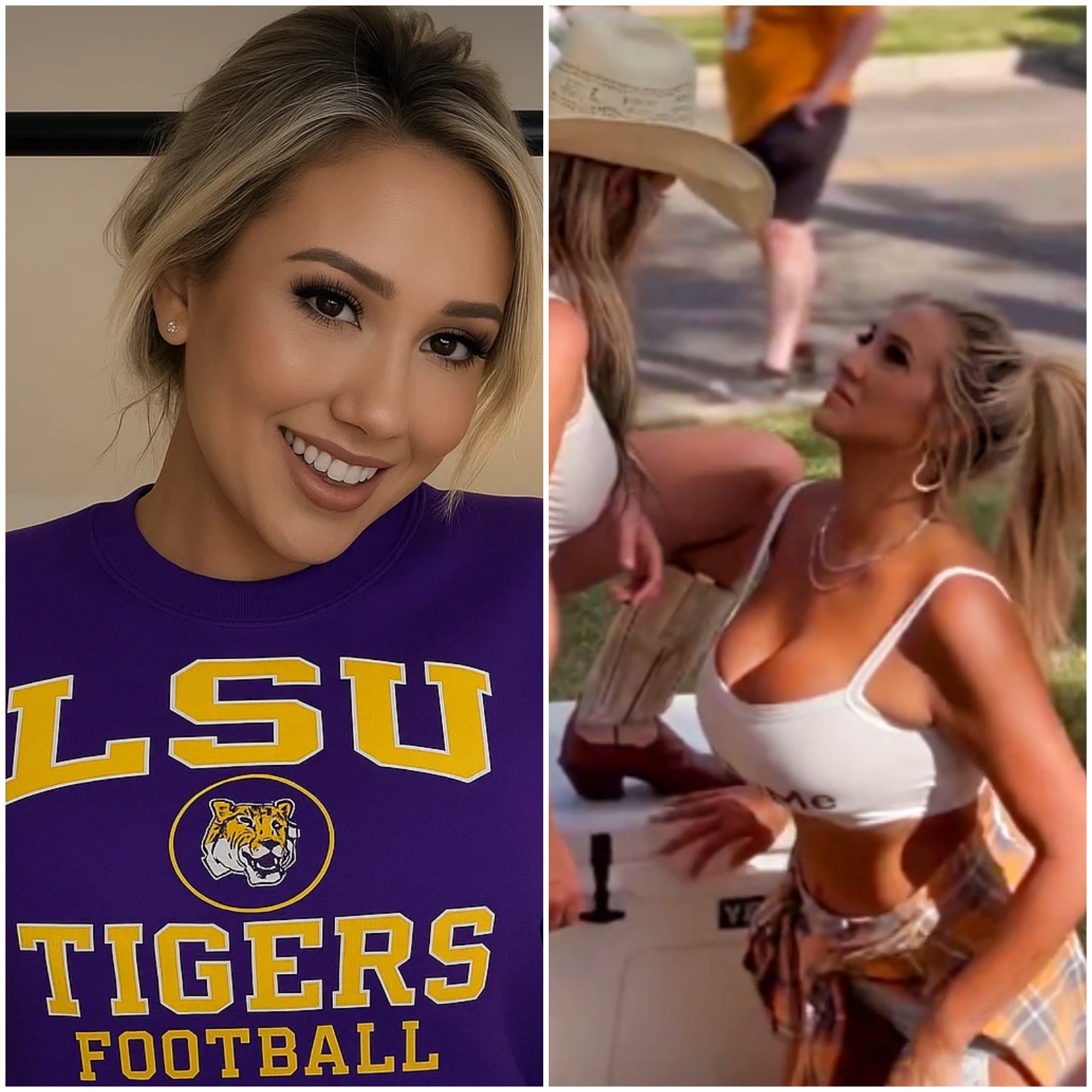 Cover Image for BREAKING NEWS: A female LSU Tigers fan kept her promise by posting nude photos of herself after her team defeated the Florida Gator, sending fans into a frenzy and leaving them unable to take their eyes off the screen…