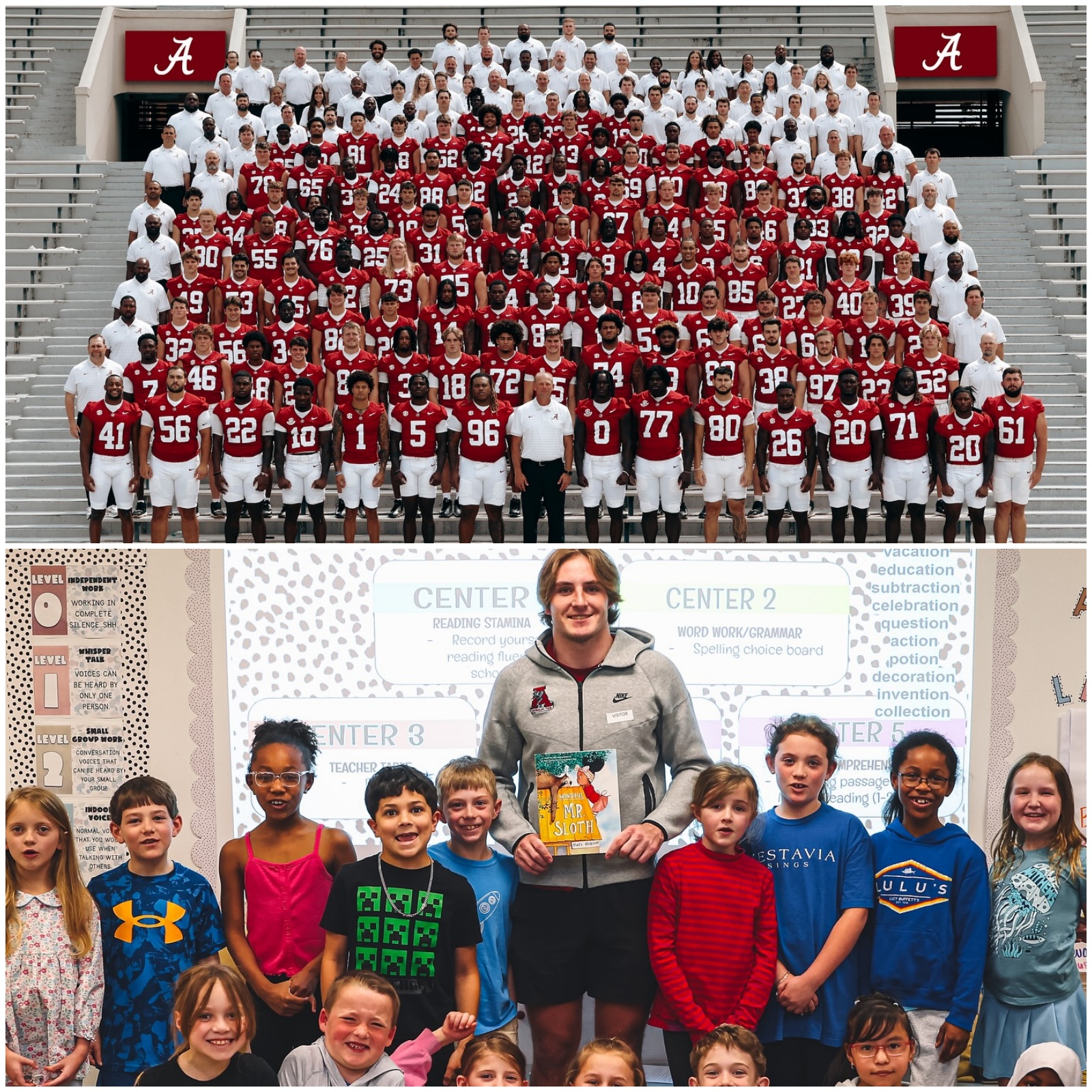 Cover Image for Breaking News: The entire University of Alabama Football team announced they have collectively pledged a significant portion of their 2025 Name, Image, and Likeness (NIL) earnings to fund a new, state-of-the-art children’s hospital…