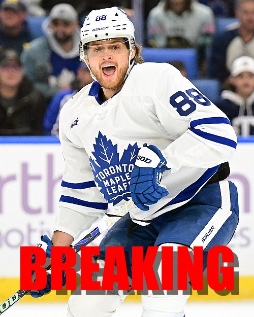 Cover Image for DEAL ACCEPTED: In one of the most stunning developments in modern NHL History, Right wing Williams Nylander shouck league by Accepting $150 million deal from Seattle marines to leave Toronto blue with shocking Announcement…