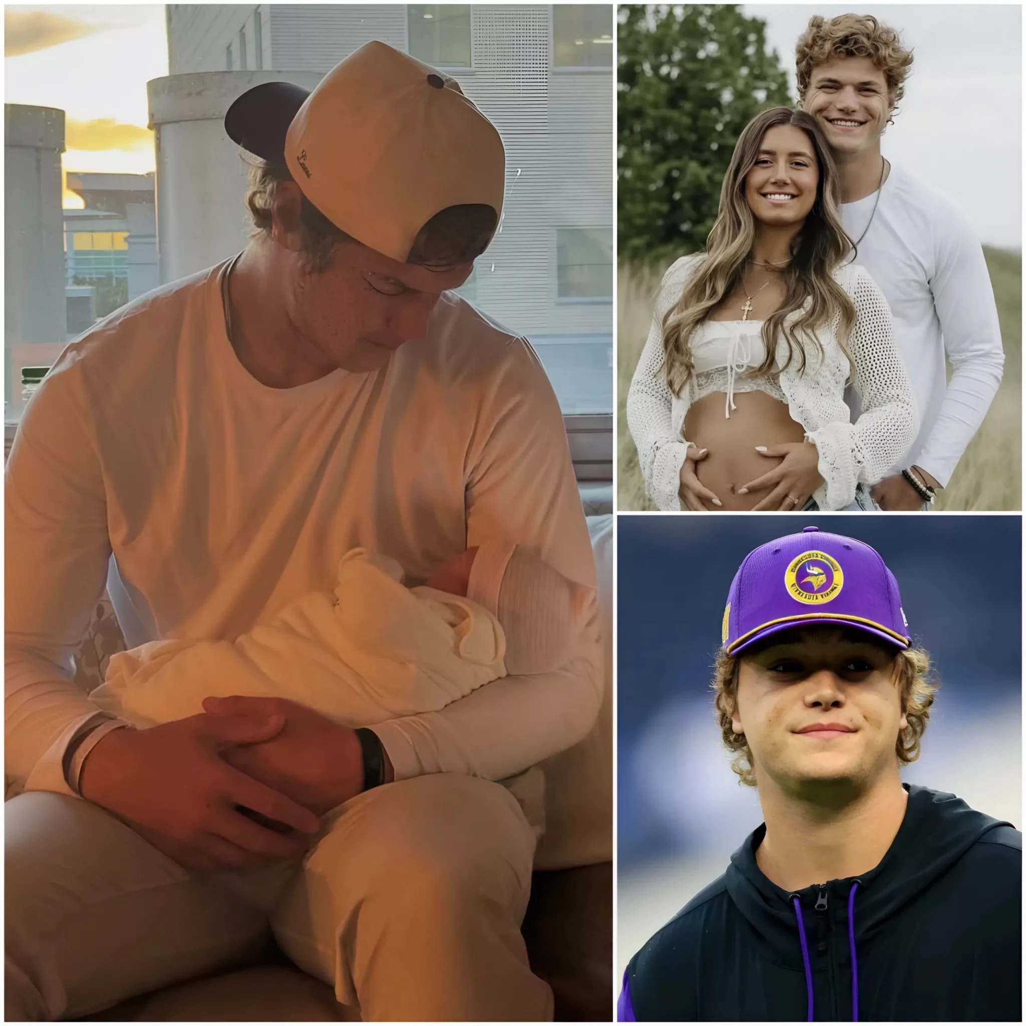 Cover Image for BREAKING: Minnesota Vikings Fans Devastated by News About J.J. McCarthyâs Son â The NFL Unites in Support of the Young Quarterback đđ