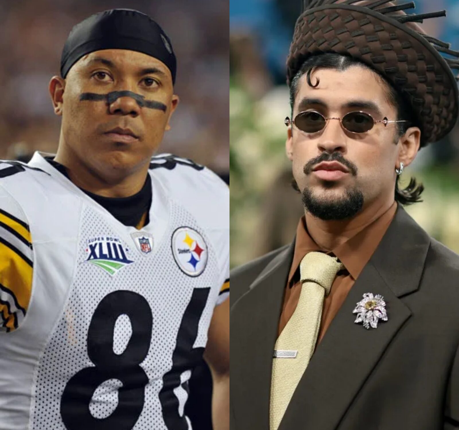 Cover Image for BREAKING NEWS: Legendary Hines Ward ERUPTS over the NFL’s decision to choose Bad Bunny for the Super Bowl halftime show