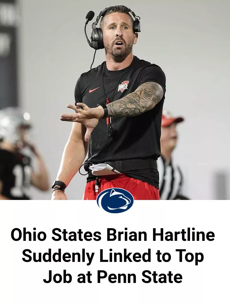 Cover Image for Ohio States Brian Hartline Suddenly Linked to Top Job at Penn State đđ» đđ»