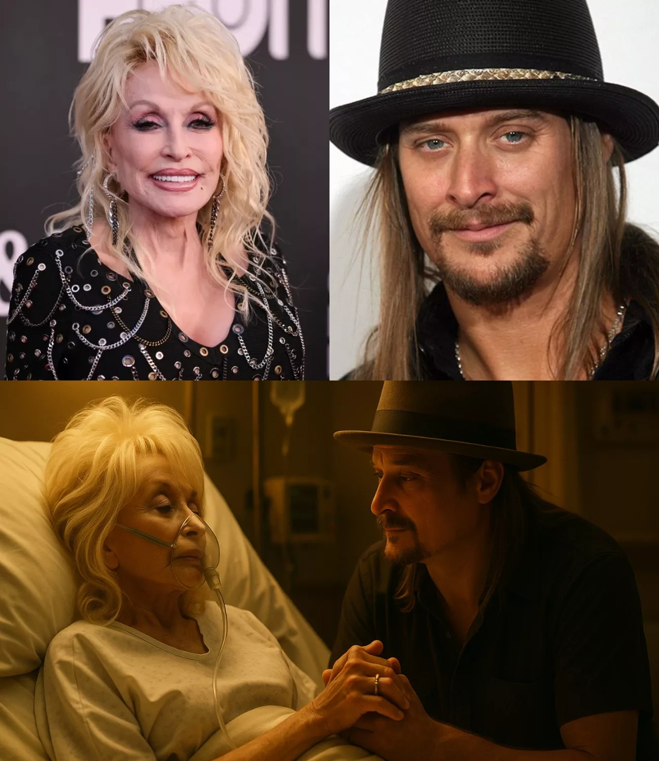 Dolly Parton and supporters