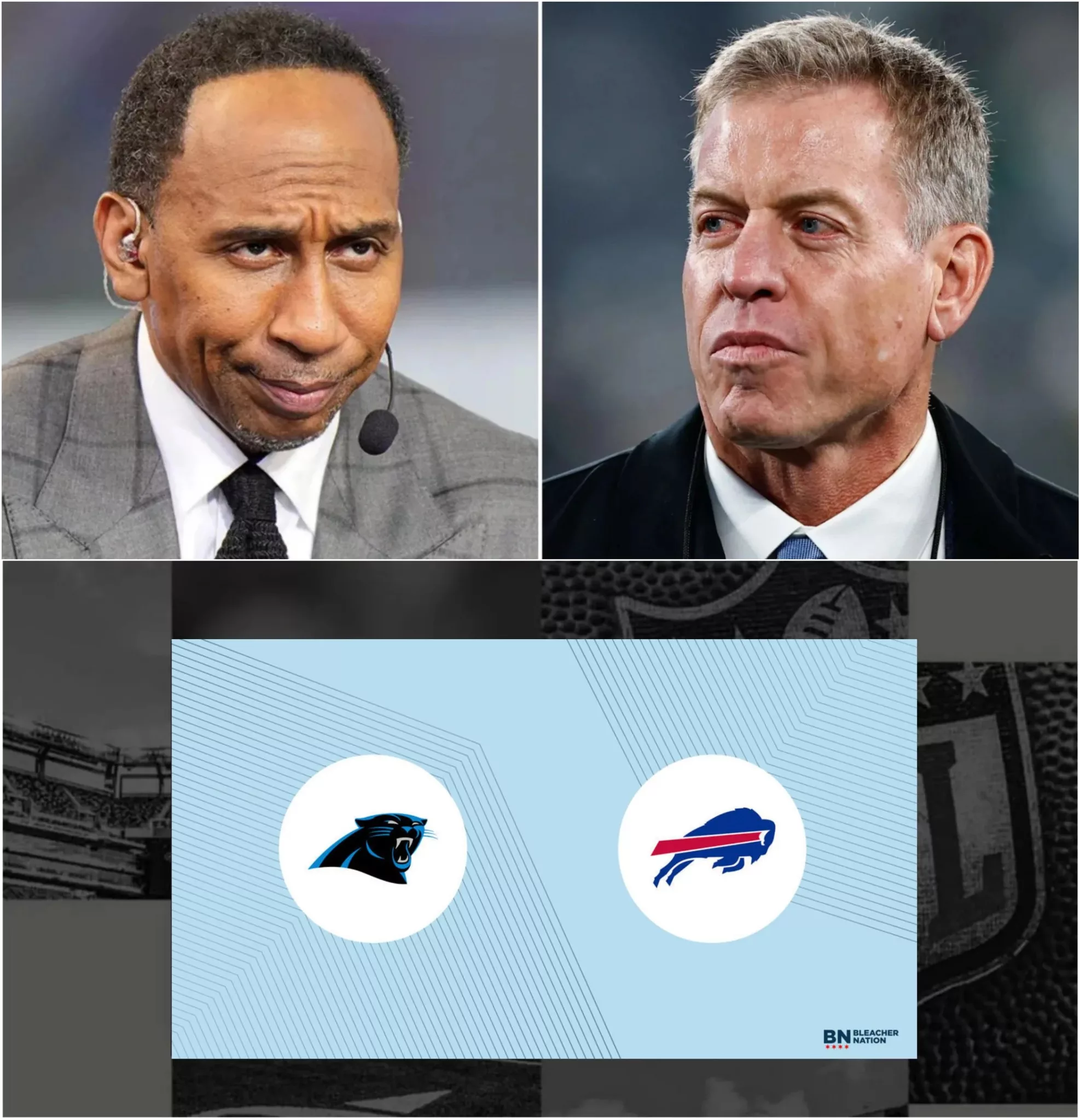Cover Image for đ„ BREAKING: ESPN ERUPTS AS STEPHEN A. SMITH AND TROY AIKMAN CLASH IN LIVE ON-AIR FIRESTORM OVER BILLS VS. PANTHERS MATCHUP đ„