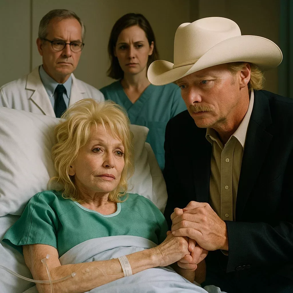 Alan Jackson emotional message about Dolly Parton