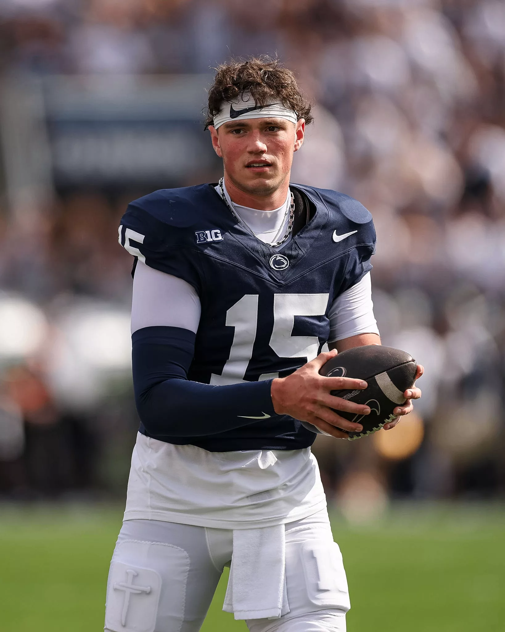 Supporters at Penn State expressing concern