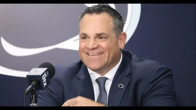 Coach James Franklin addressing team