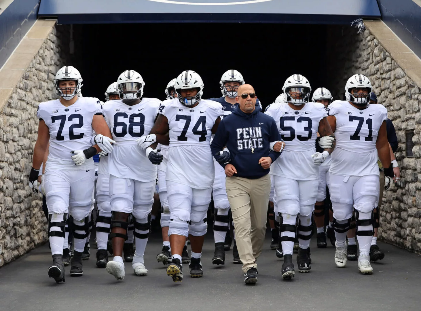 Penn State fans reacting