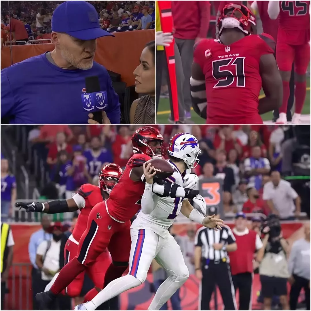 Cover Image for BREAKING: Houston Texans DE, Will Anderson Jr. REFUSED mandatory post-game testing after the matchup with the Buffalo Bills — triggering immediate suspicion about whether the game’s outcome was influenced by “unsportsmanlike” behavior. Sean McDermott filed an urgent petition to the NFL… and the league’s official ruling stunned everyone in Buffalo.