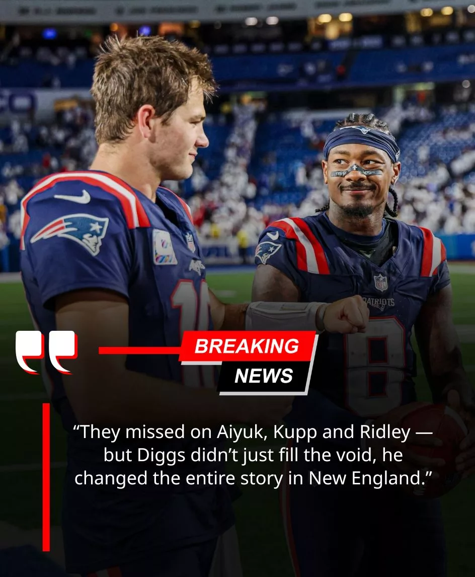 Cover Image for BREAKING: Stefon Diggs has become everything the Patriots spent years searching for — outperforming every star they once chased and proving New England’s breakout signing was the one move that finally ended their long, painful hunt for a true WR1