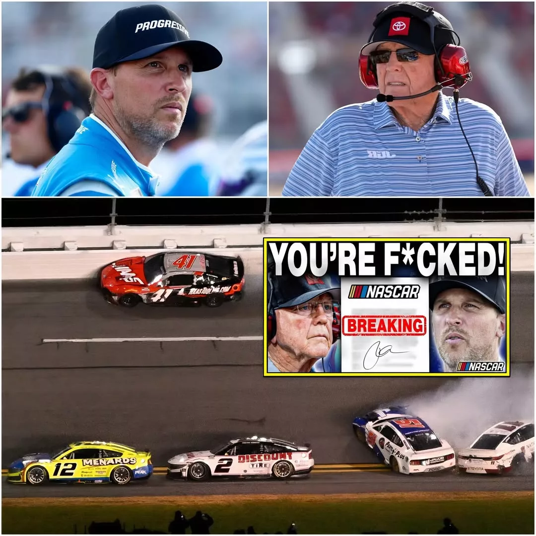 Cover Image for NASCAR BOMBSHELL💥 Joe Gibbs JUST SHOCKED Hamlin After INSANE CONTROVERSY!