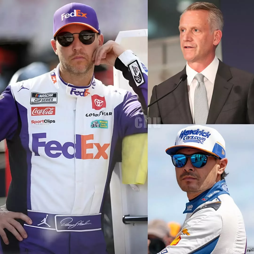 Cover Image for CONFIRMED🔴Denny Hamlin has officially filed a lawsuit against NASCAR, hiring his own legal team and claiming to hold “dark evidence” proving the 2025 season was rigged by money and influence.