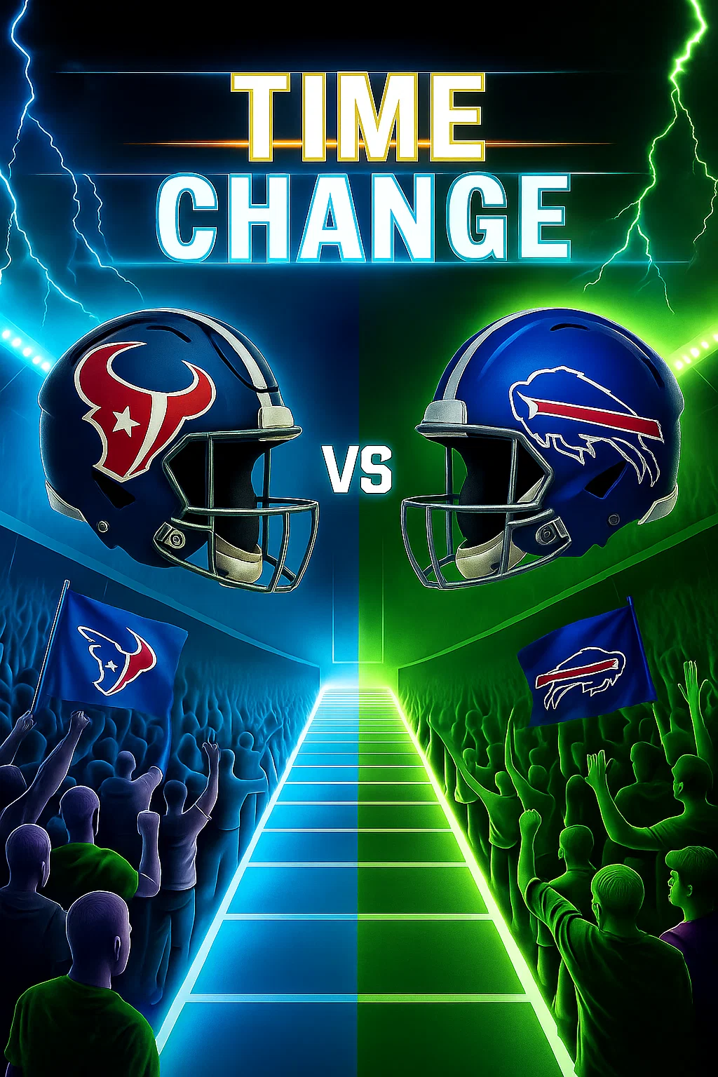 Cover Image for 🚨 GAME TIME UPDATE: The Houston Texans vs Buffalo Bills game has been rescheduled — Here’s what fans need to know 👇 A last-minute update from NBC Sports just shook things up — and Bills fans need to pay attention immediately. The primetime matchup at NRG Stadium has been rescheduled to ensure full national coverage on NBC and Peacock, bringing C.J. Stroud’s precision, Josh Allen’s explosiveness, and Buffalo’s NFC North race straight into every living room.