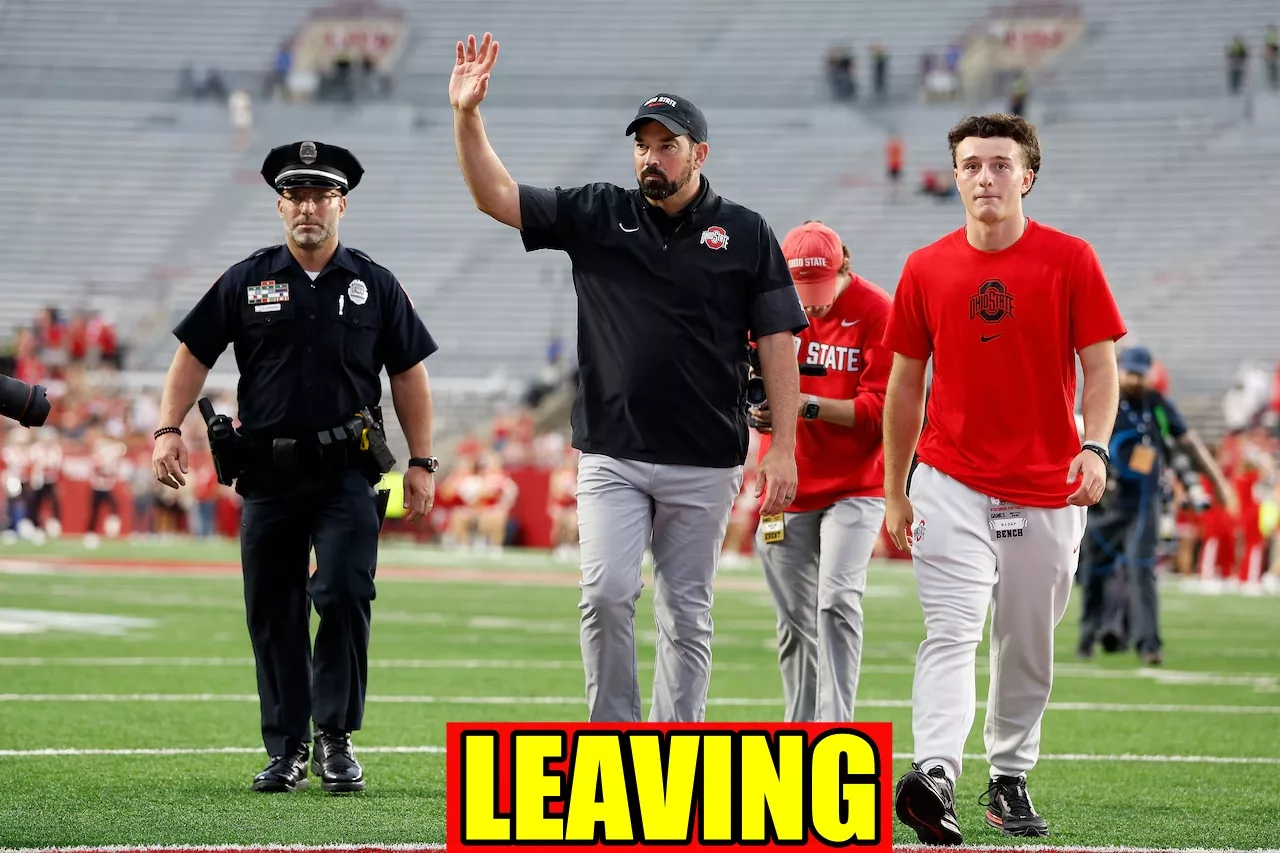 Cover Image for URGENT NEWS: According to reports, Ryan Day is expected to leave Ohio State to take over as head coach at LSU.
