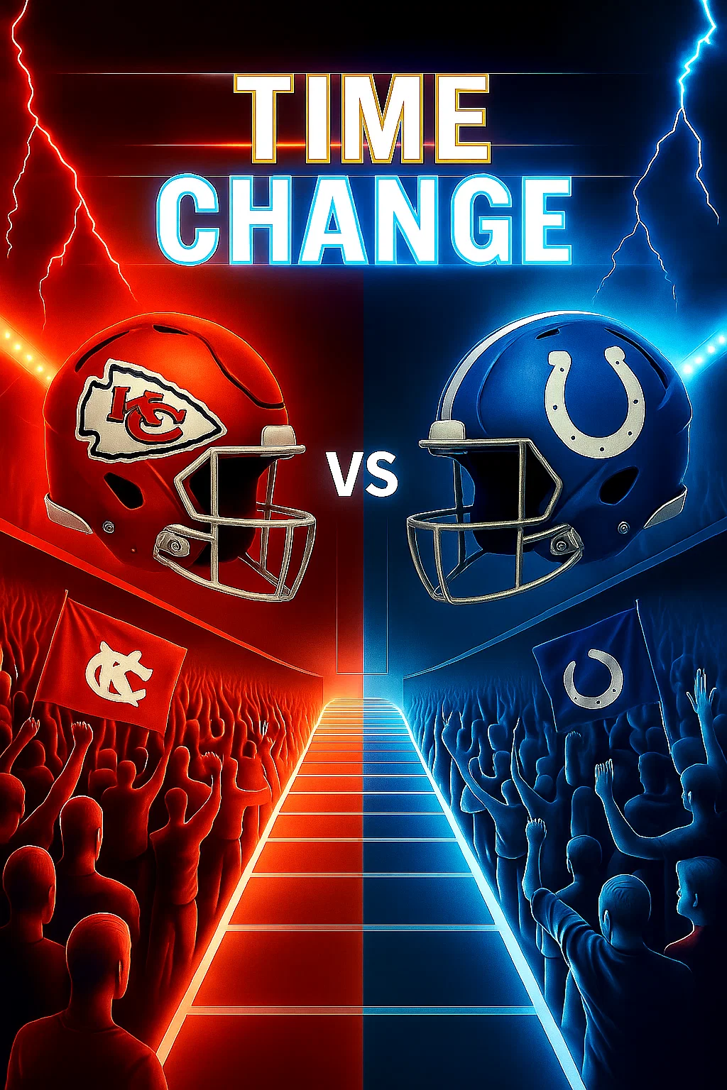 Cover Image for 🚨 GAME TIME UPDATE: The Kansas City Chiefs vs Indianapolis Colts game has been rescheduled — Here’s what fans need to know 👇 A last-minute update from NBC Sports just shook things up — and Colts fans need to pay attention immediately. The primetime matchup at Arrowhead Stadium has been rescheduled to ensure full national coverage on NBC and Peacock, bringing Chris Jones’ precision, Jonathan Taylor’s explosiveness, and the Patriots’ NFC North race straight into every living room.