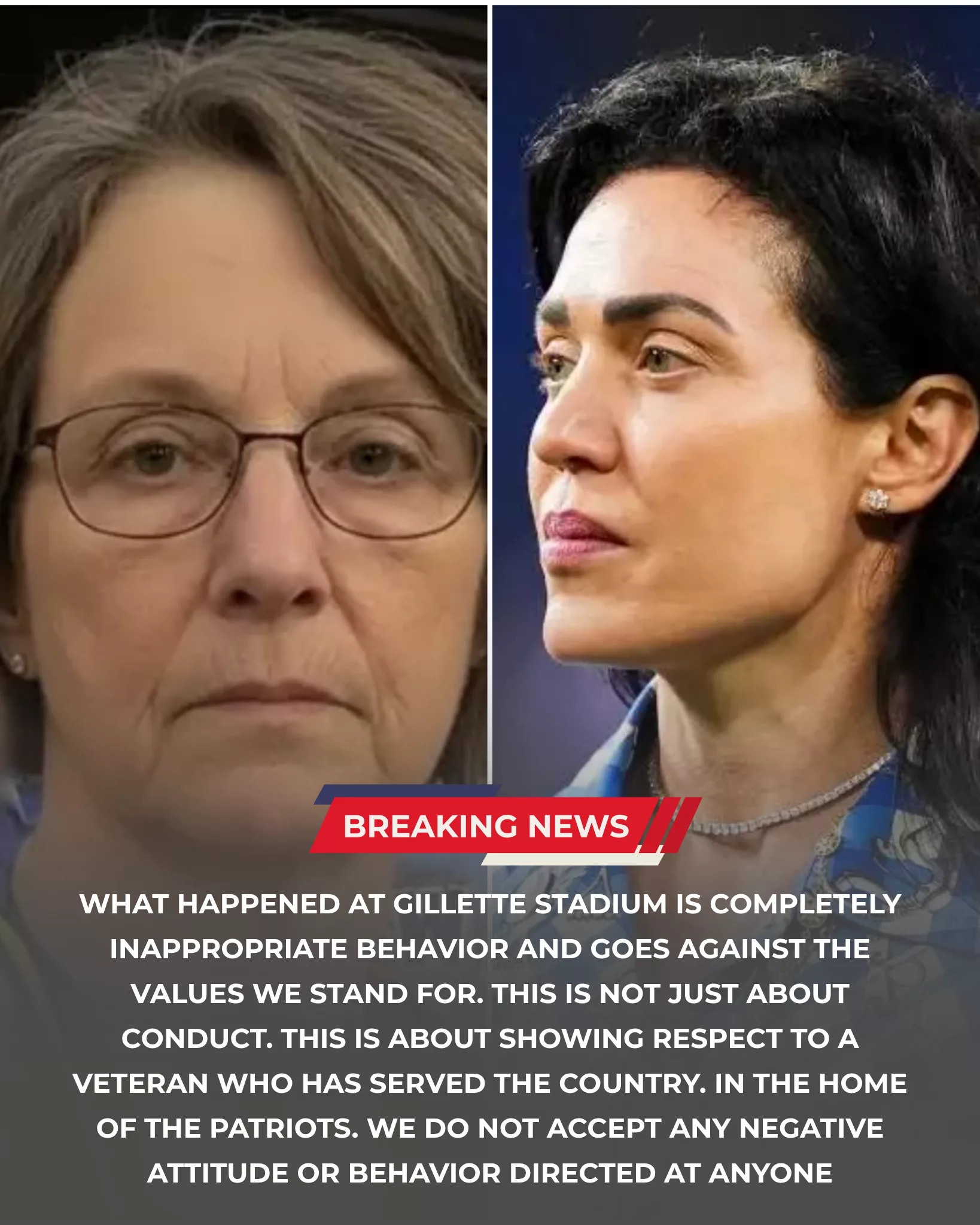 Cover Image for 🚨 BREAKING NEWS: Indianapolis Colts Chair & CEO Carlie Irsay-Gordon has issued a strong nationwide statement following an incident in which a female fan used offensive language toward a military veteran at Gillette Stadium. She stated that the behavior was “inappropriate for American culture, disrespectful, and not representative of the values of Indianapolis.” The Colts confirmed that the individual involved will be permanently banned from Gillette Stadium and all team-related events.