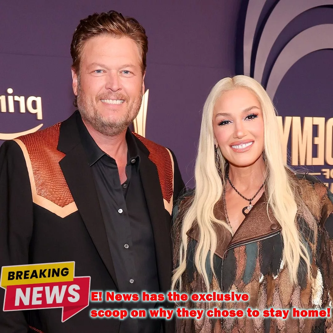 Cover Image for Despite being nominated, E! News CONFIRMED that Blake Shelton and Gwen Stefani will NOT be attending the CMA Awards on November 19! The country music power couple is officially a no-show. What’s the real reason behind this shocking absence? SEE MORE BELOW