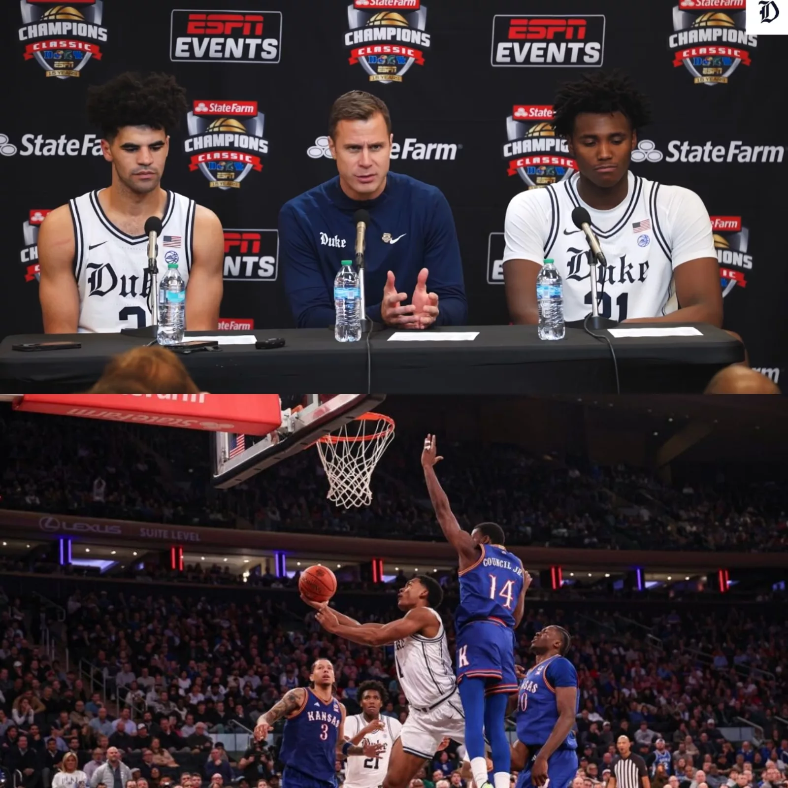 Cover Image for Duke Coach Sounds Off After 78–66 Win Over Kansas: “I’ve Never Seen Anything This Blatant.”