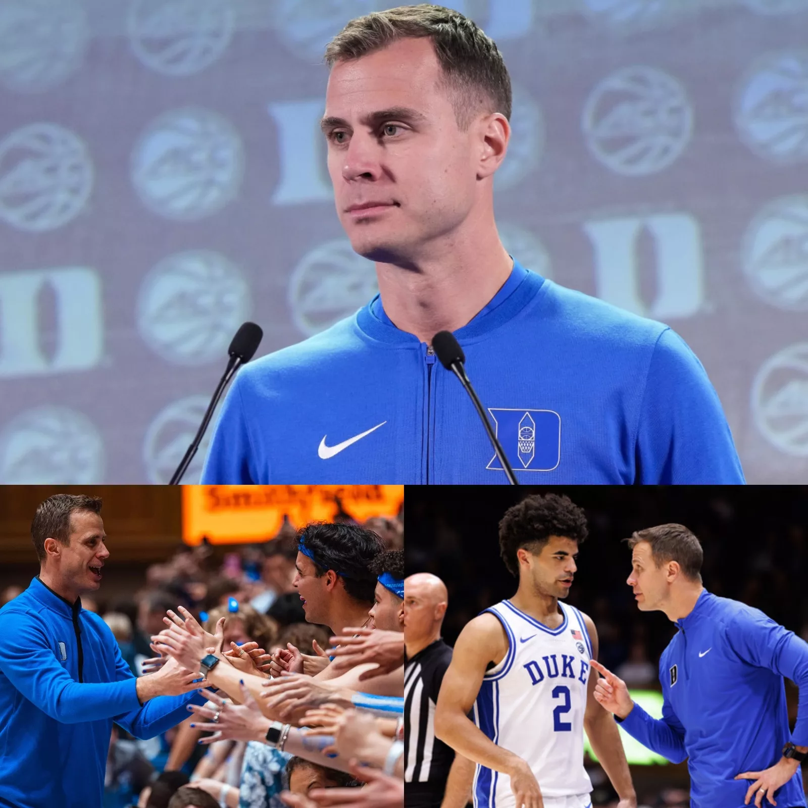 Cover Image for Duke’s Statement Win: Jon Scheyer Delivers Powerful Postgame Message After 78–66 Victory Over Kansas