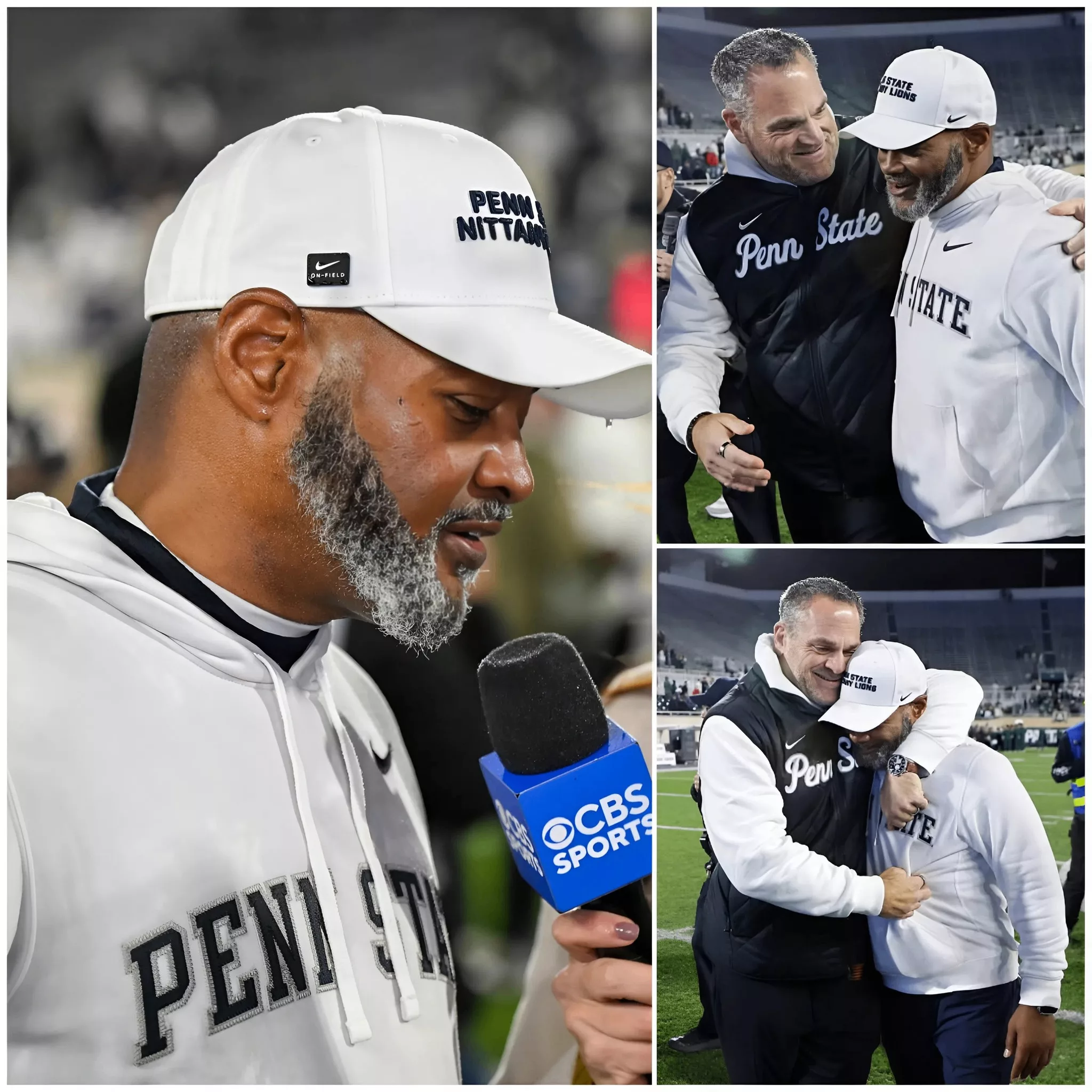 Cover Image for Effort Rewarded: Under interim head coach Terry Smith, Penn State may not have immediately improved in the scoring column, but there were undeniable signs of growth. The team played with energy, resilience, and a renewed sense of unity — and ultimately, the well-deserved victory finally came for him and his players.
The university’s leadership has already begun discussions about appointing a new full-time head coach, and Terry Smith has emerged as the leading candidate. When asked about the possibility, Coach Smith grew emotional, with tears in his eyes, delivering a statement that moved everyone in the room to tears.