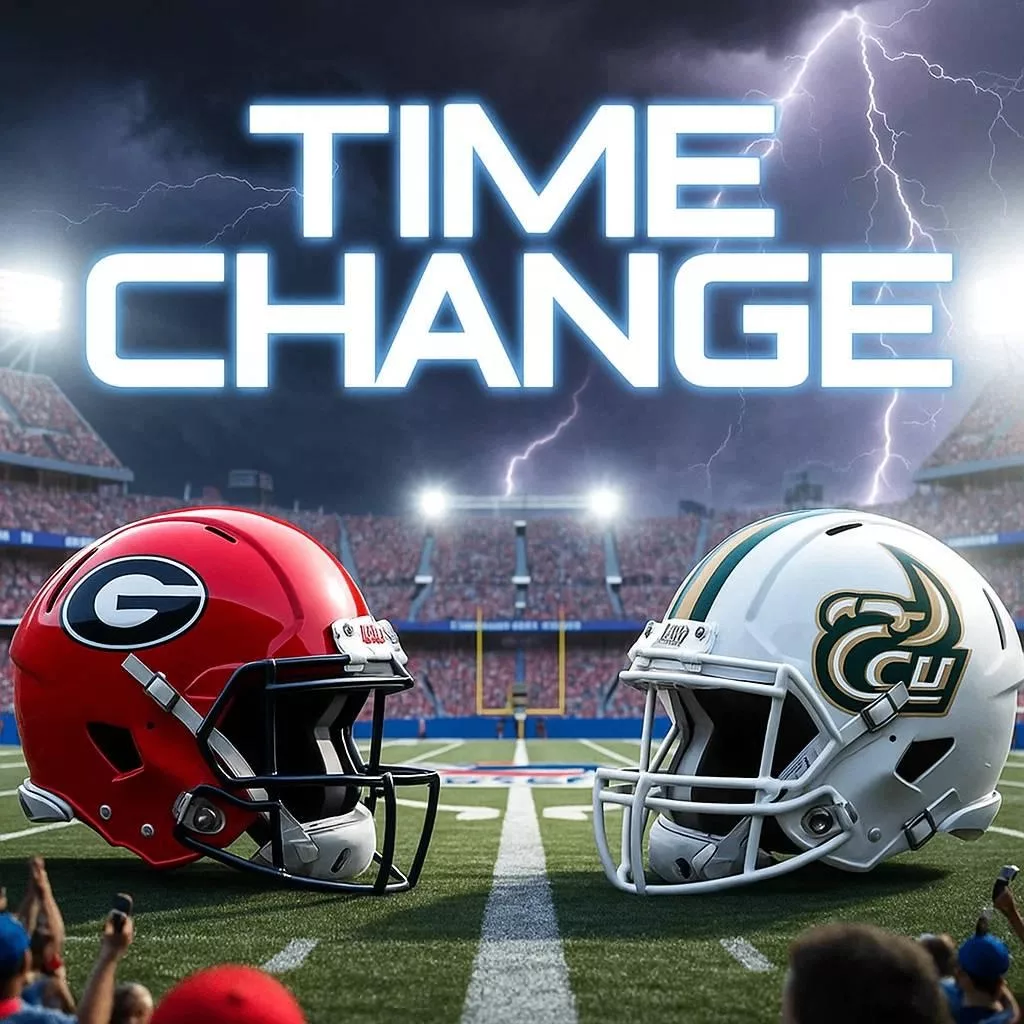 Cover Image for Kickoff Time Confirmed: Georgia vs Charlotte at Sanford Stadium — Schedule Update