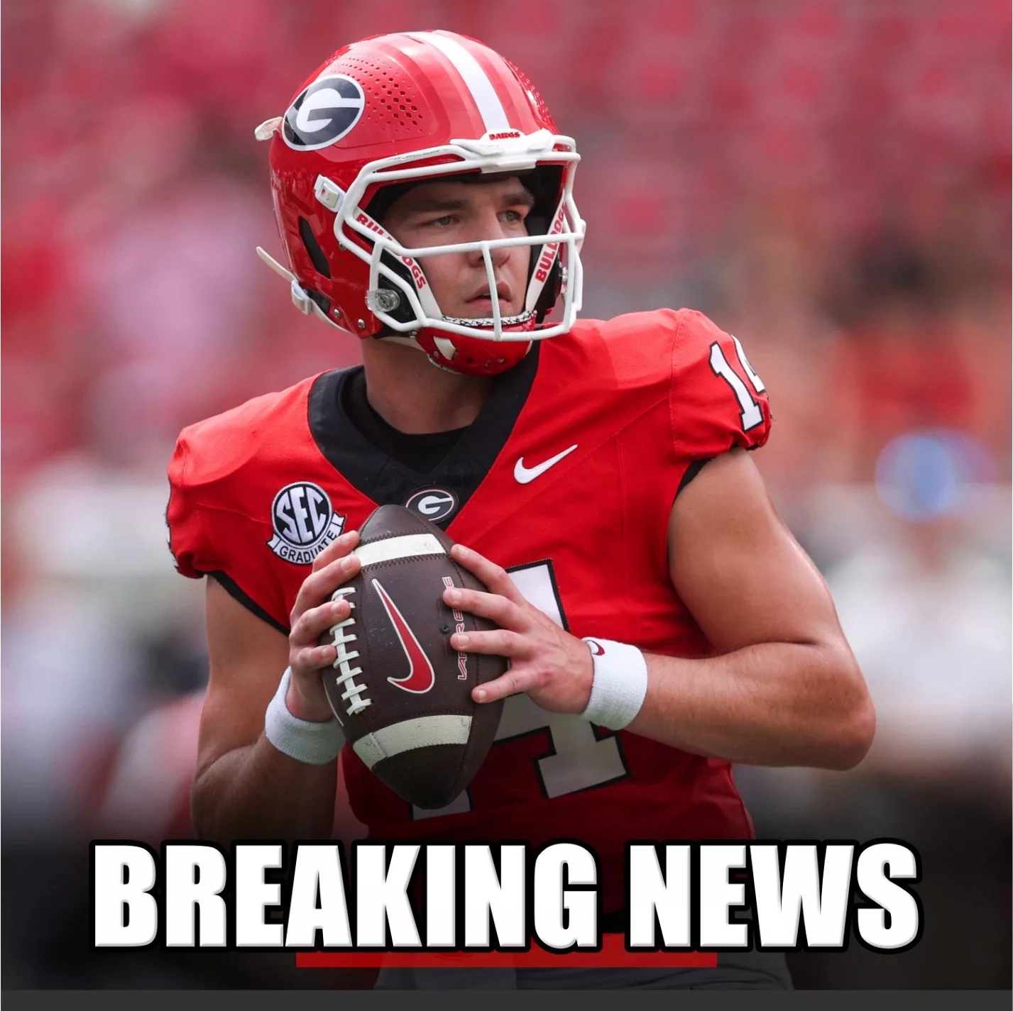 Cover Image for Georgia in Chaos: QB Gunner Stockton Collapses During Practice; Coaches Rush In