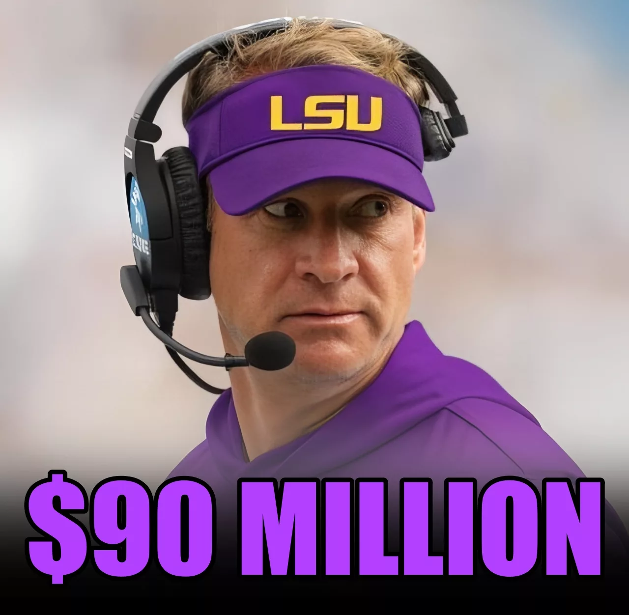 Cover Image for Report: LSU finalizing $90 million offer, $25 million roster cash for Lane Kiffin