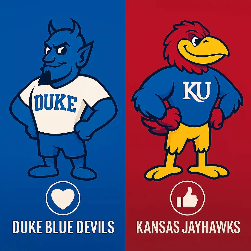 Cover Image for How to watch Kansas vs. Duke: TV channel and streaming options for November 19