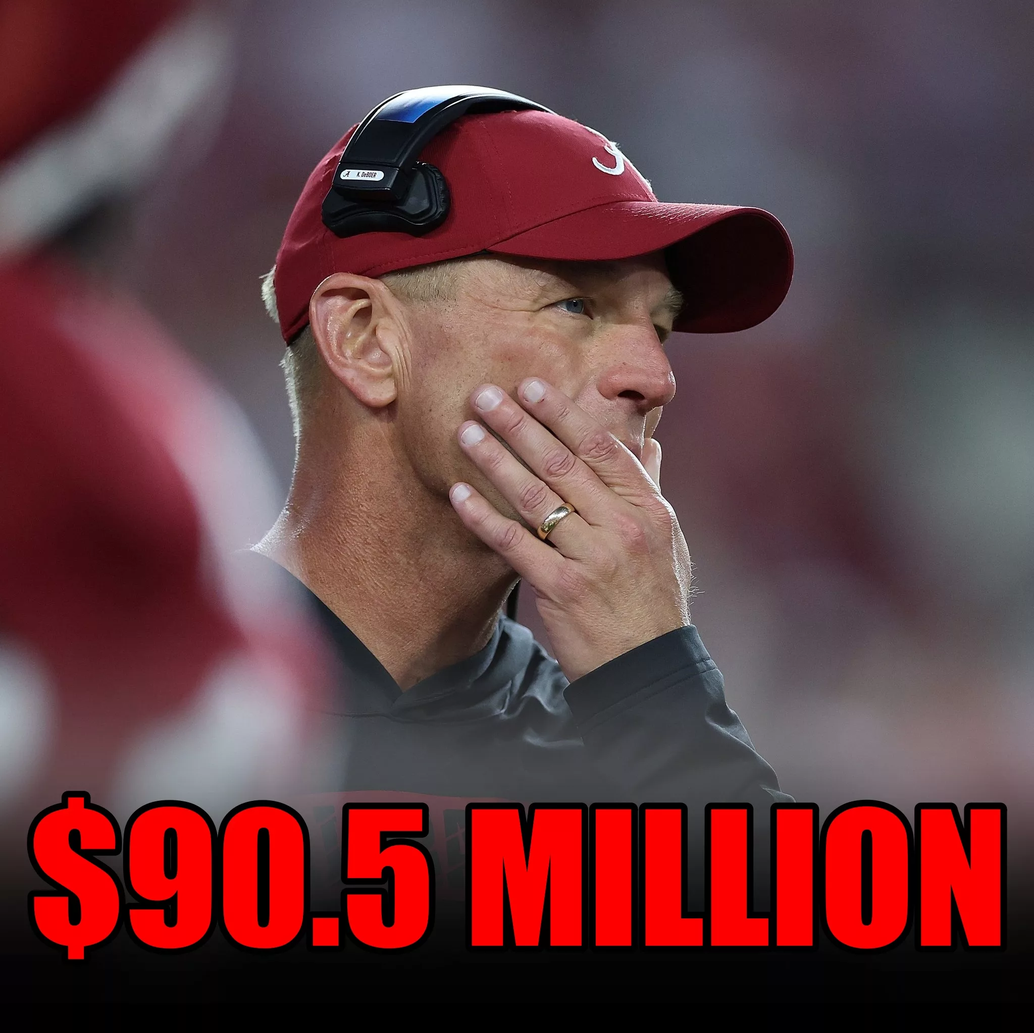 Cover Image for BREAKING: “No, I’m Leaving” Alabama Head Coach Kalen Deboer Signed $90.5 Million Handshake Deal With…