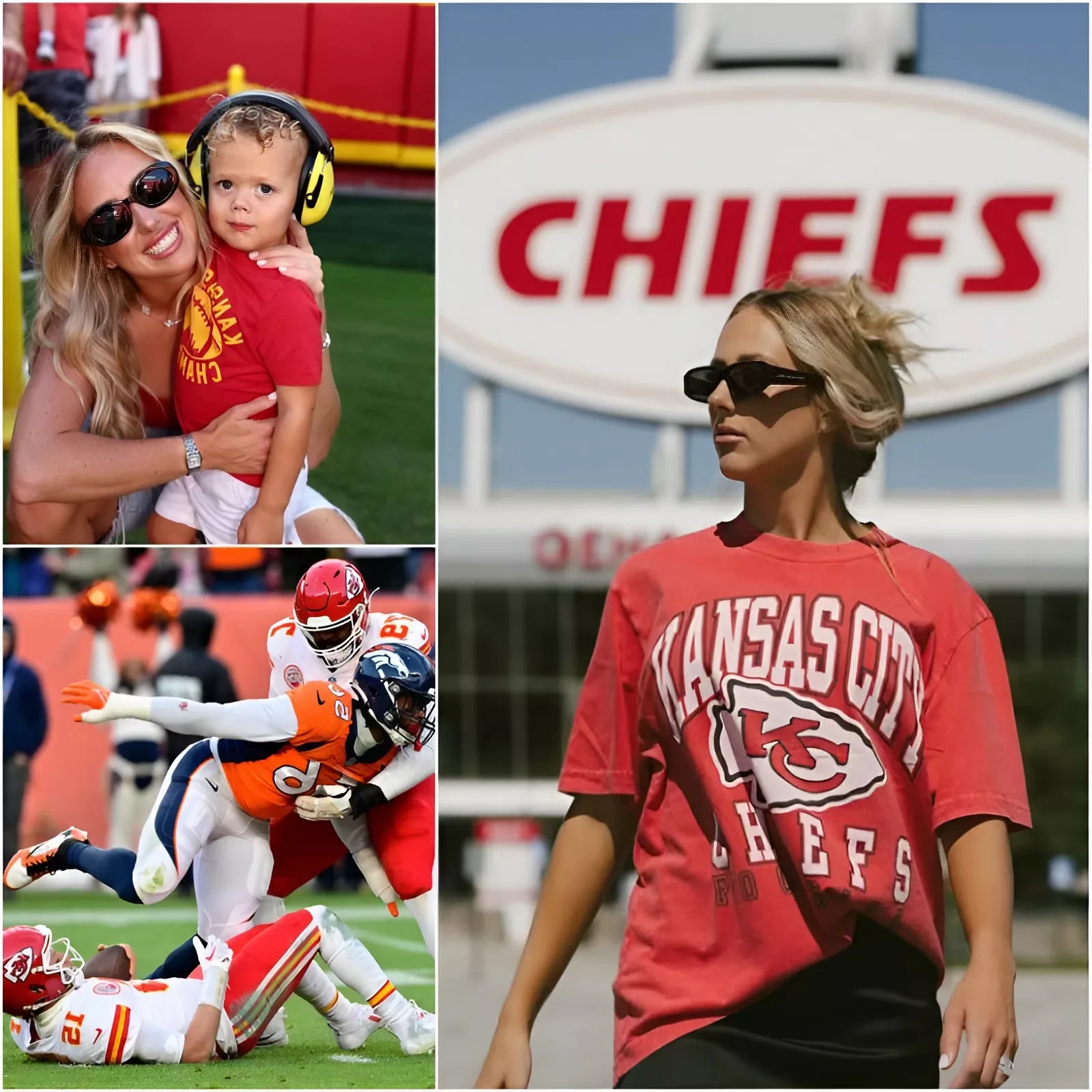 Cover Image for Brittany Mahomes Breaks Silence in Heartfelt Defense of Husband Patrick After Broncos Loss