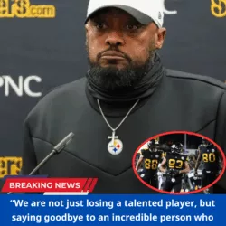“WE WILL MISS YOU A LOT”: A Pittsburgh Steelers men’s basketball star will leave the team after this season, head coach Mike Tomlin has confirmed…
