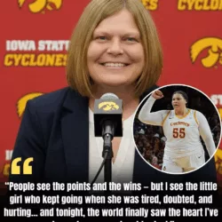 🏆 5 MINUTES AGO: “Thank you for believing in my daughter” — Audi Crooks’ mother breaks down in tears after Iowa State’s dominant 81–53 win over Northern Iowa Panthers!