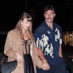 SURPRISE: Taylor Swift, fiancée of Kansas City Chiefs star Travis Kelce, treated the public to a stunning series of photos in a string bikini — oh my god, she's so hot…
