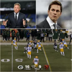 Booth Firestorm After Bears–Packers: Aikman Questions Chicago’s Edges, Brady Shuts It Down