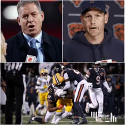 The NFL world erupted after Troy Aikman, the veteran FOX commentator, launched a blunt on-air attack on the officiating crew following the Chicago Bears’ dramatic 22–16 victory over the Green Bay Packers.
