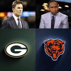 “SIT DOWN. AND BE QUIET, STEPHEN.” — Tom Brady Silences Stephen A. Smith Live on Air After Bears Win Ignites Debate
