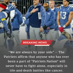 Warm Hearts: The New England Patriots Announce They Will Cover the Full Cost of Cancer Treatment for One of the Most Revered Figures in Franchise History