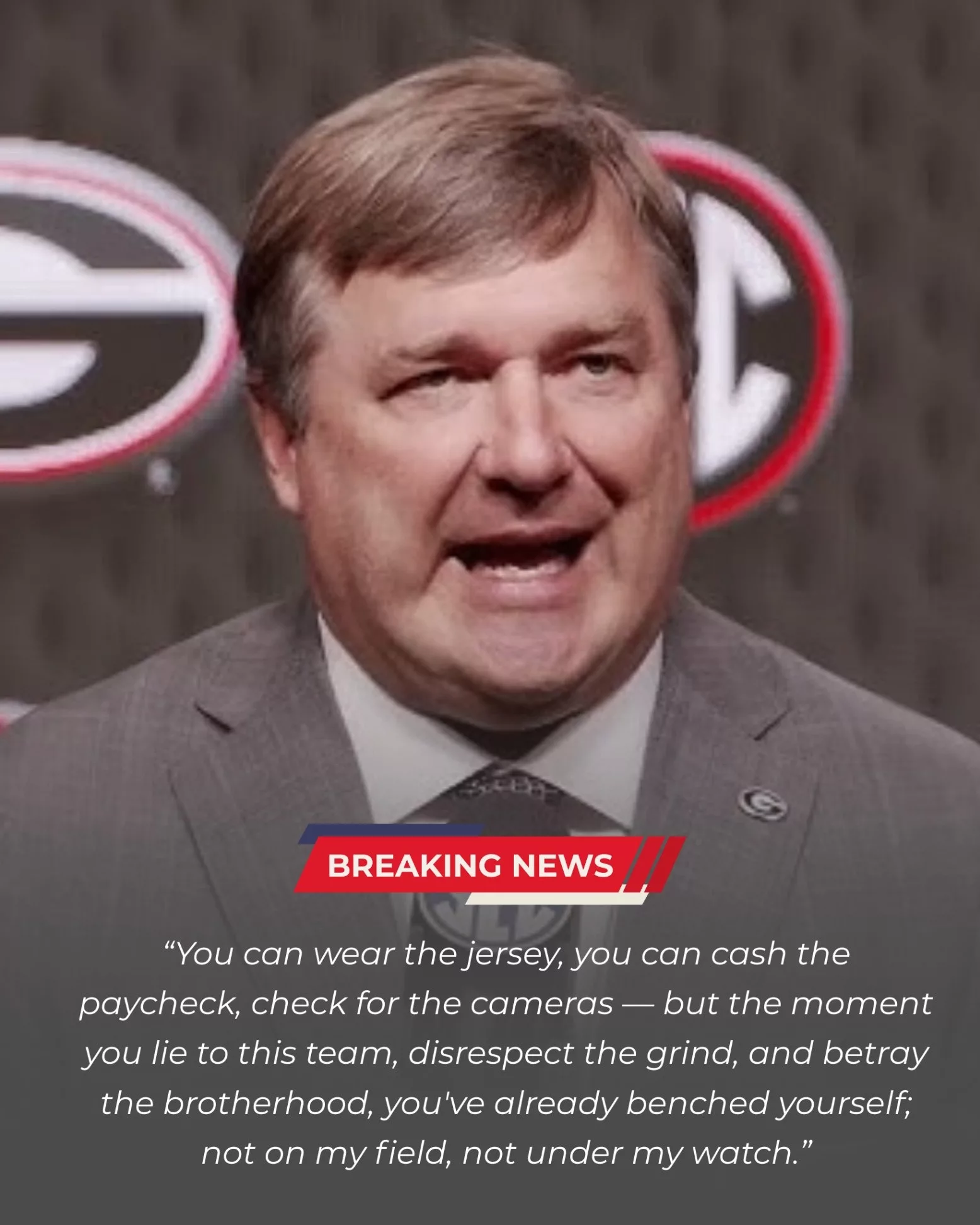 🚨 BREAKING NEWS: Georgia Bulldogs head coach Kirby Smart has sent shockwaves through the NCAA by suspending three star players after they were caught partying at a downtown nightclub Wednesday night — just hours after missing a team practice citing “health” reasons.