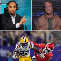 After LSU’s 35–38 loss to Houston, the fallout extended far beyond the scoreboard, igniting a national debate when Stephen A. Smith delivered a blistering critique on ESPN’s First Take.