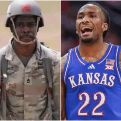 A Moment Beyond the Game: Darryn Peterson Honors American Soldiers at Kansas Jayhawks Practice