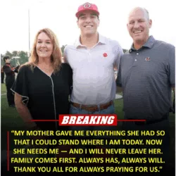 A Heartbreaking Farewell: Gunner Stockton Leaves Fans in Tears