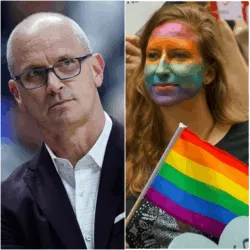 OFFICIAL ANNOUNCEMENT: UCONN’S DAN HURLEY DECLINES PRIDE JACKET, IGNITES COLLEGE BASKETBALL "WOKE" CONTROVERSY WITH STUNNING ACTION