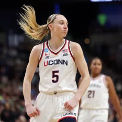SURPRISE: Former Uconn Women Basketball star Paige Bueckers treats the public’s eyes with a set of thong bikini photos at the beach show all her private patch