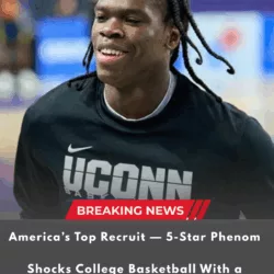 THE ULTIMATE NEWS: AMERICA’S TOP RECRUIT — SHOCKS THE NATION WITH A HISTORIC COMMITMENT FLIP TO UCONN BASKETBALL