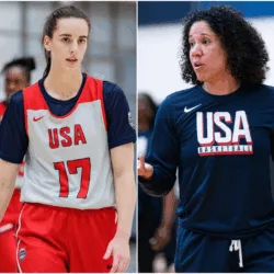"It wasn't just a practice; it was a hierarchy reset." After six months of silence and rehabilitation, Caitlin Clark stepped back onto the court for Team USA, and what happened next stunned the coaching staff. Veterans couldn't catch her passes.