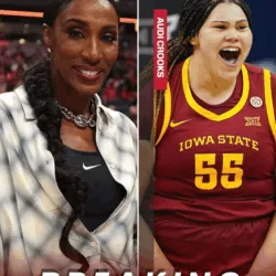 JUST 10 MINUTES AGO: WNBA legend Lisa Leslie finally broke her silence, delivering a powerful and emotional message in support of Iowa State Cyclones star Audi Crooks ahead of a pivotal stretch of the season: