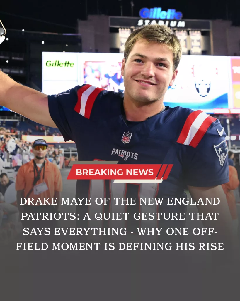 The Leader New England Needed: Drake Maye’s Quiet Act of Kindness Stuns Commercial Flight