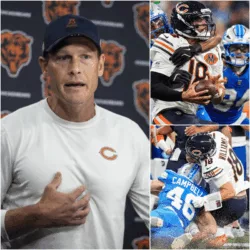 Ben Johnson Draws a Hard Line: Bears Head Coach Signals Major Roster Overhaul After Lions Loss